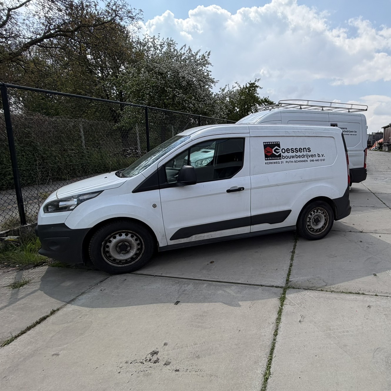 Goessens Bouwbedrijven busje